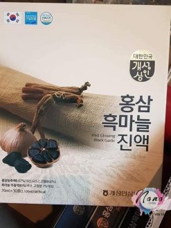 Tinh chất tỏi đen Hồng sâm Hàn Quốc
