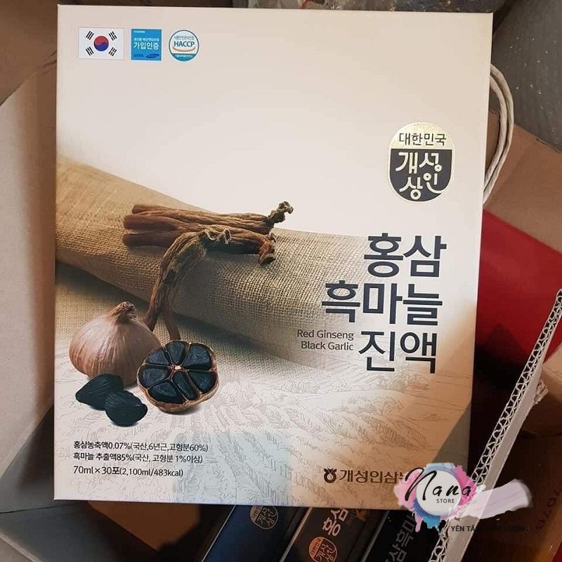 Tinh chất tỏi đen Hồng sâm Hàn Quốc