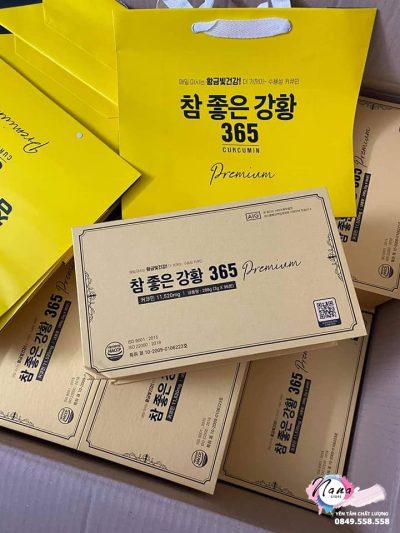 Tinh chất Nghệ Nano 365 Curcumin Premium Từ Hàn Quốc