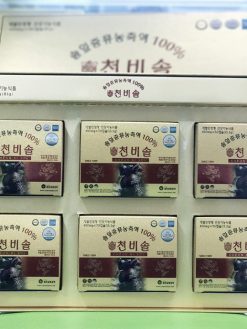 Tinh dầu thông đỏ Chính Phủ Hàn Quốc Cheon Bi Sol cao cấp 180 viên