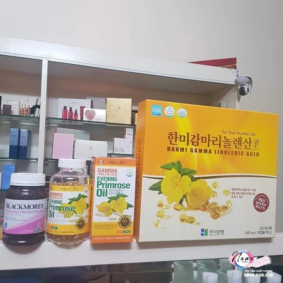 Tinh dầu hoa anh thảo Hàn Quốc Hanmi Gamma Linolenic Acid