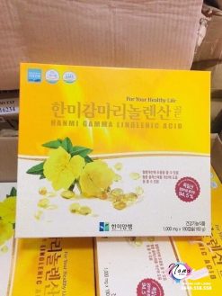 Tinh dầu hoa anh thảo Hàn Quốc Hanmi Gamma Linolenic Acid